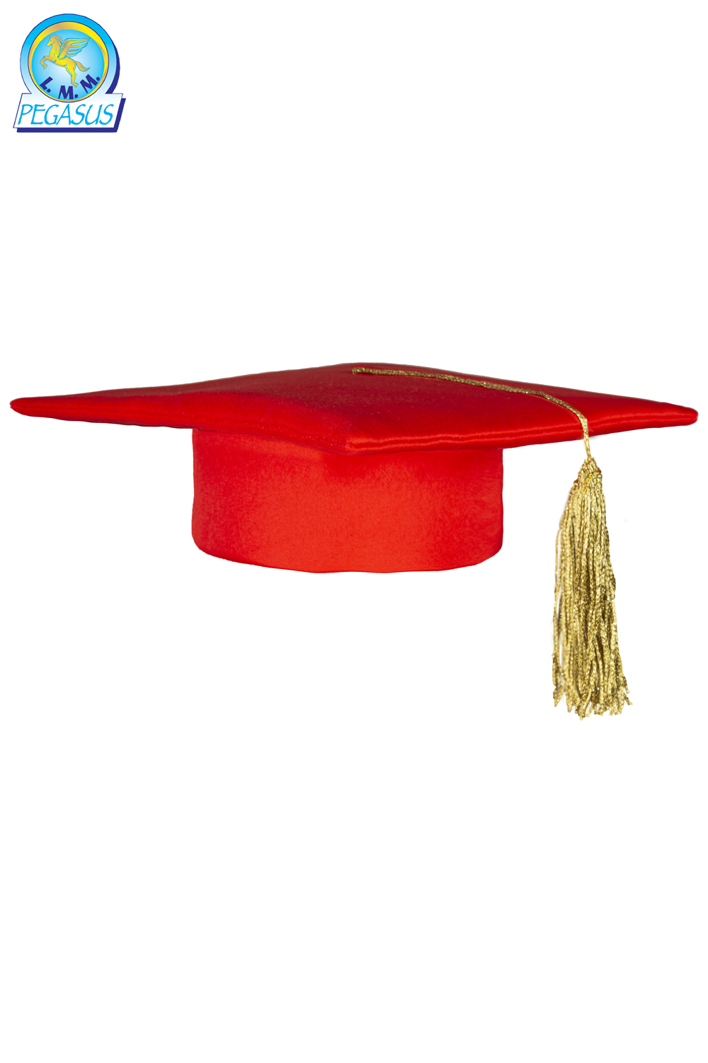 CAPPELLO LAUREA ROSSO ADULTO